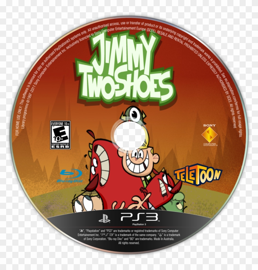 Jimmy Two-shoes Game Cd By Etschannel - Jimmy Two Shoes Games #1010497
