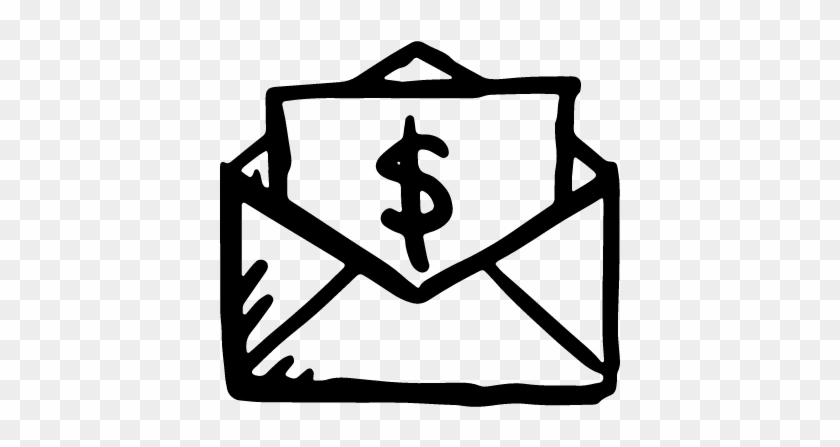 Envelope With Money - Envelope With Money Icon #1010503