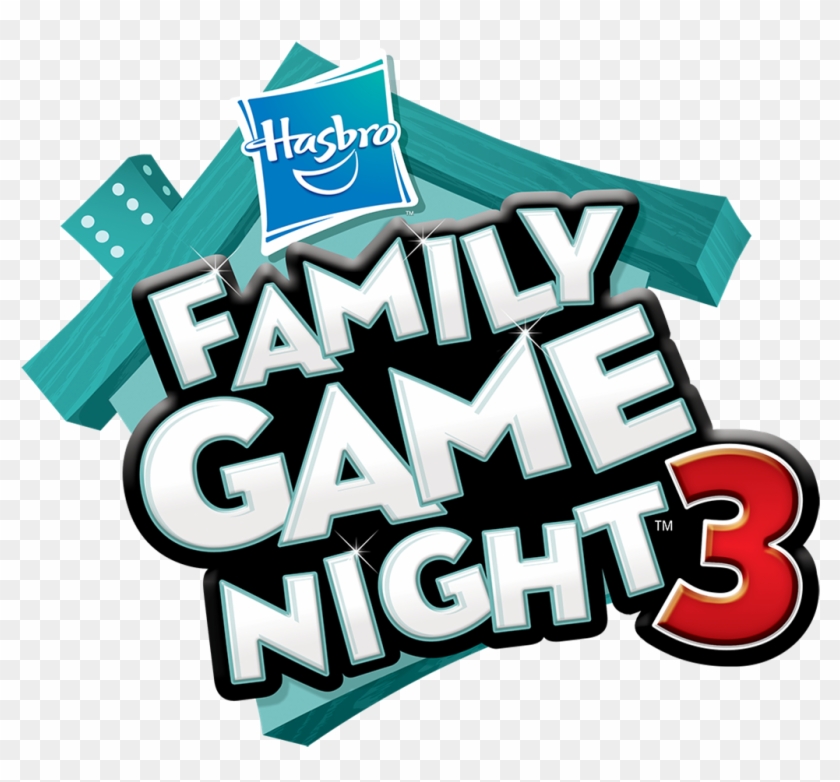 Clipart Family Game Night - Hasbro Family Game Night 3 Logo #1010516