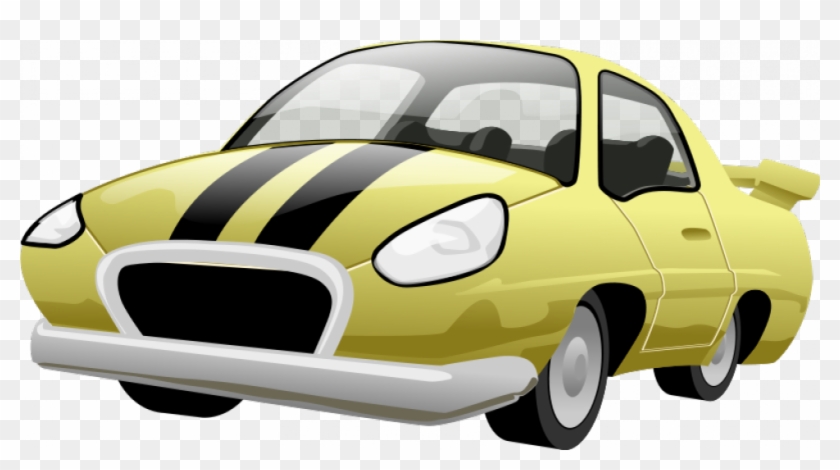 Sports Car Vector Graphics - Cartoon Sports Car Png #1010515