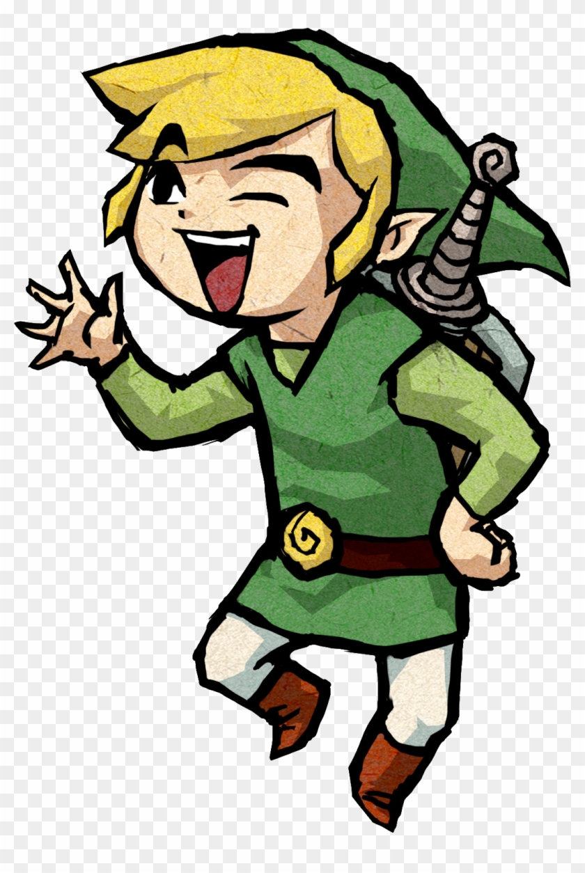 File 2 Is From The Background Image Of The American - Wind Waker Link Png #1010559