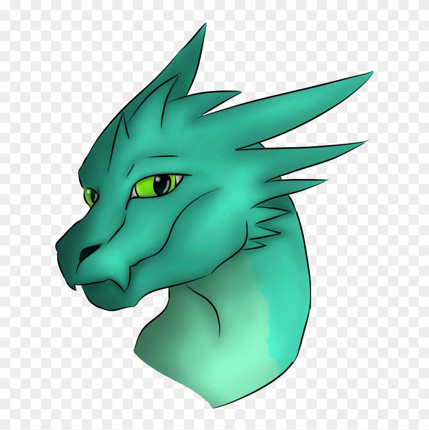 Wind Dragon Headshot By Skyfury128 - Digital Art #1010560