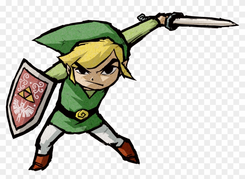 Heads Up - Zelda Wind Waker Link #1010563