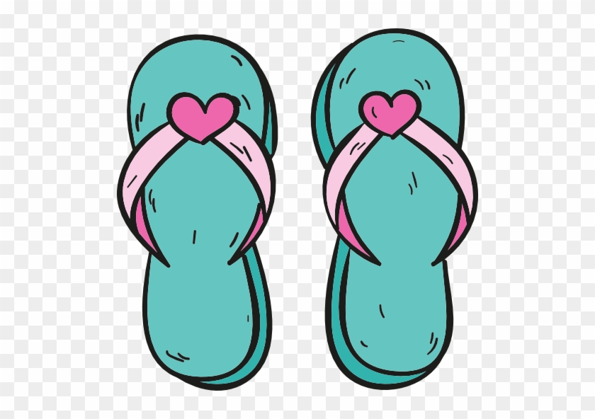 flip flop cartoon images