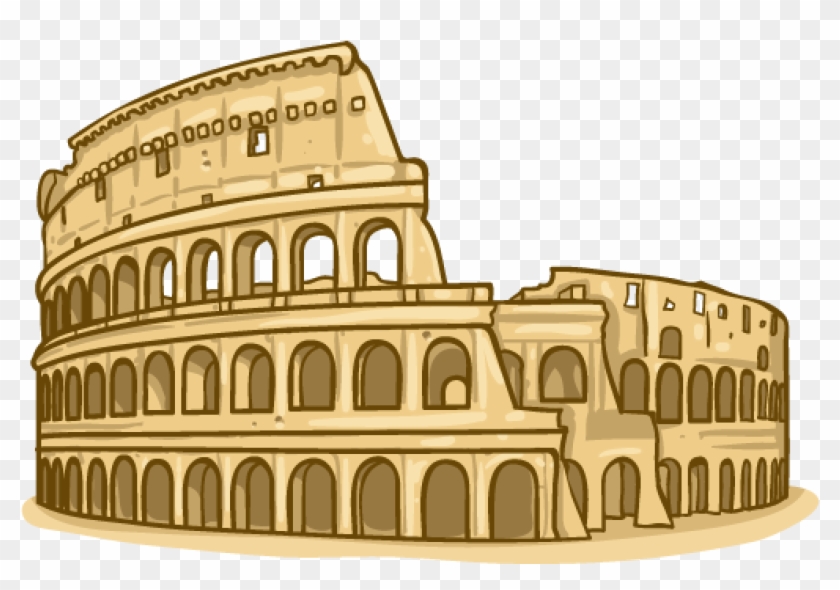 Architecture Clipart Colosseum - Colosseum Png #1010577