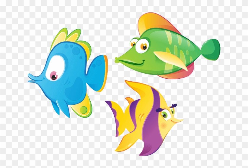 Colorful Fish⇄ - Sticker #1010583