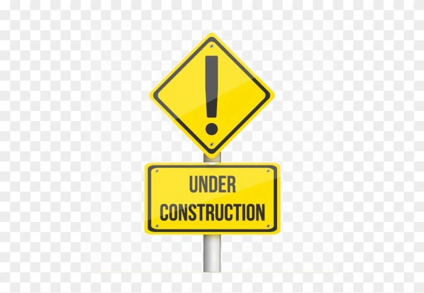 Construction Sign Png Photos - No Construction Parking Print Yellow And Black Notice #1010658