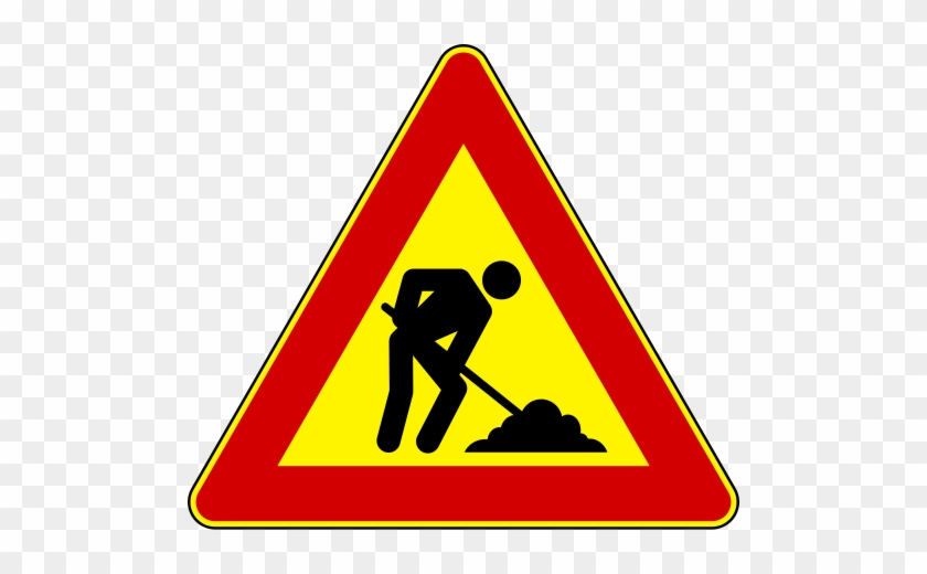 Website Under Construction - Segnali Stradali Lavori In Corso #1010680