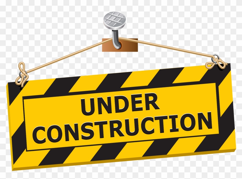 Free Under Construction Tape Png - Home Under Construction Sign #1010692