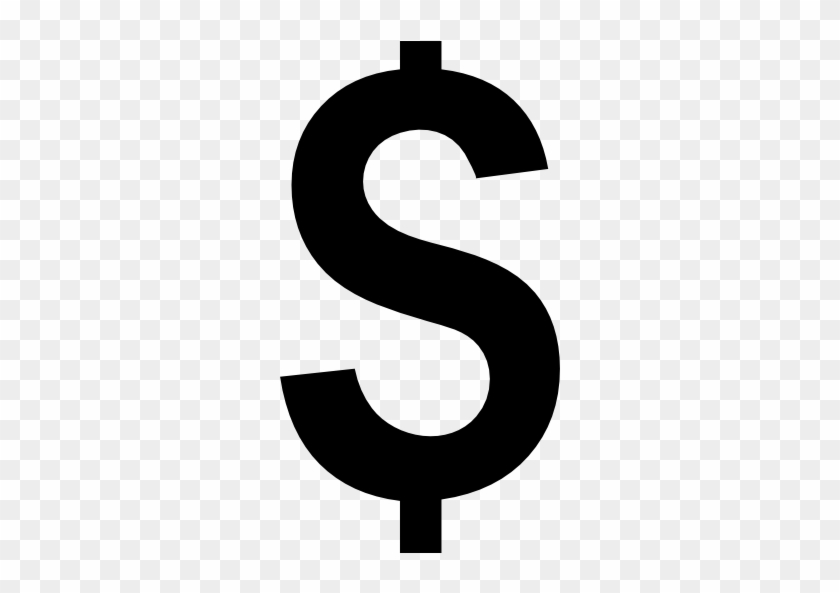 Dollar Symbol Free Icon - Money Symbols Png #1010699