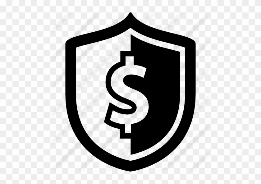 Security Symbol Of Money On A Shield - Money #1010707