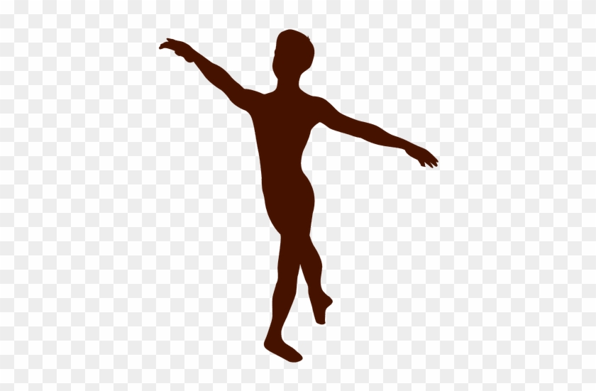 Ballet Dancer Silhouette Transparent Png - Silueta De Bailarin De Ballet #1010753