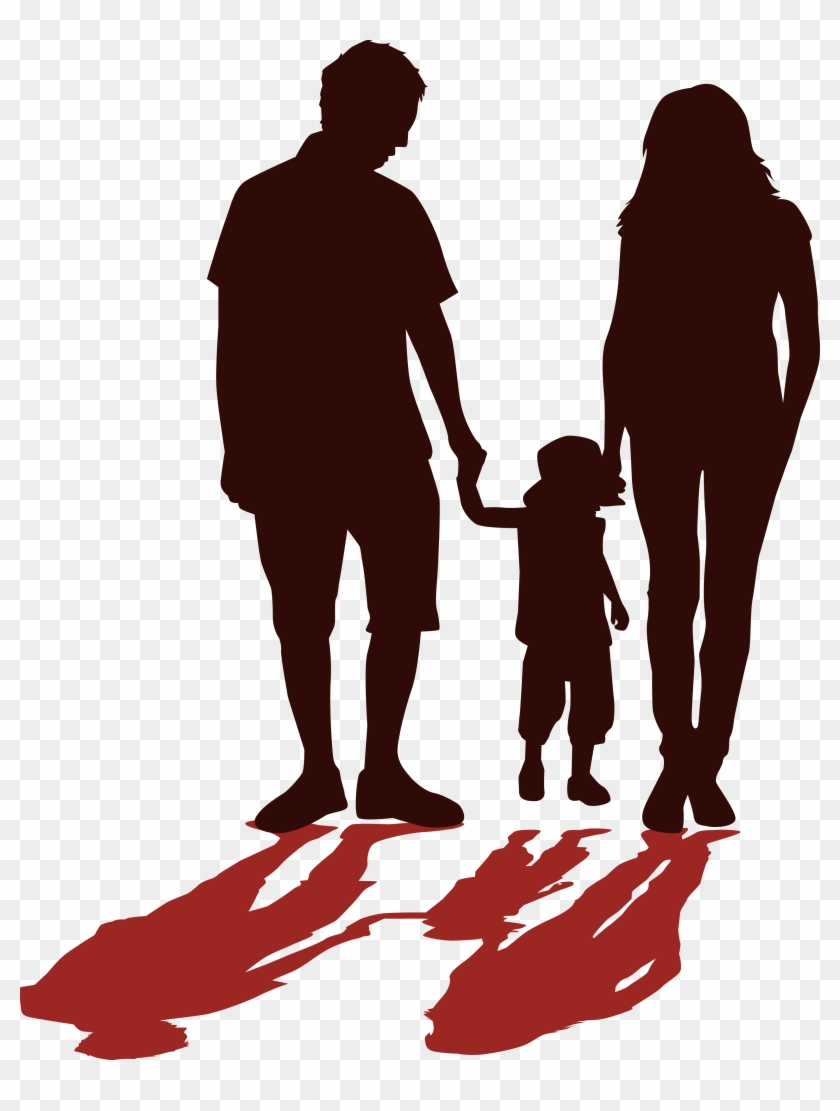 Father Silhouette Family - Family Silhouette #1010775