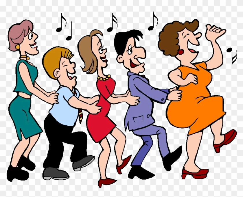 Wedding Clip Art - People Dancing Clipart Gif #1010777