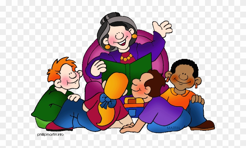 Having Self Control And/or Being Respectful - Story Time Clip Art #1010788