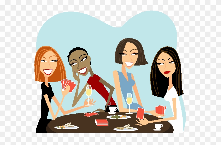 Ladies Playing Cards - Jewelry Making Clip Art #1010794