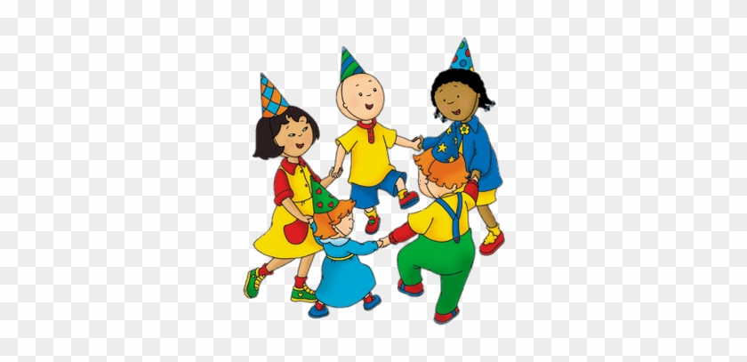 Caillou And His Friends Having A Party - Caillou And His Friends #1010799