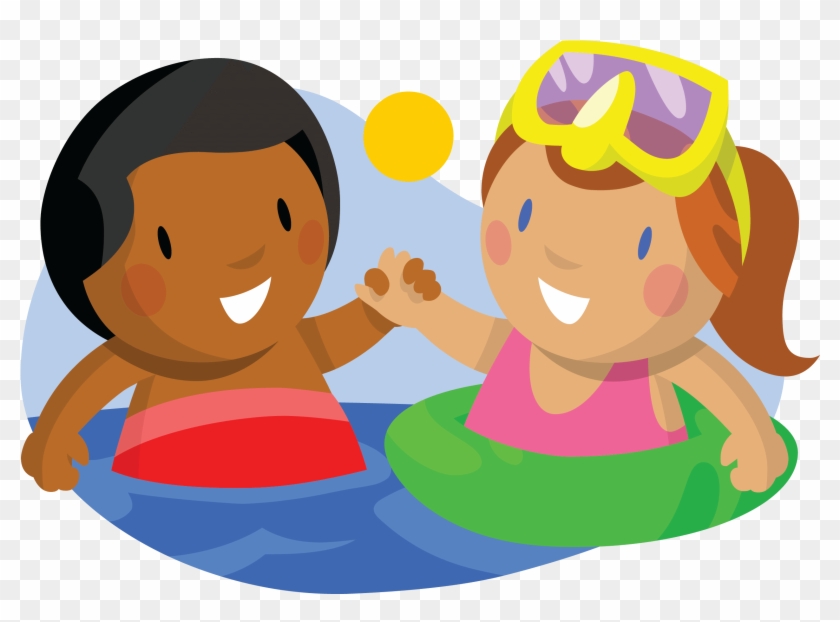 Swimming Clipart Png - Swim With A Buddy Clipart #1010802