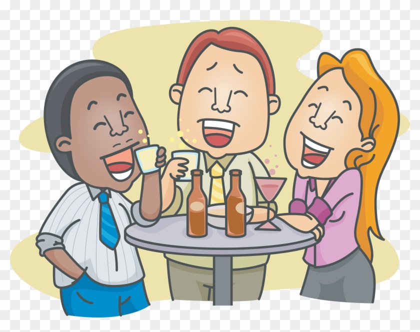 Fun Time Clipart Friend - Group Of Friends Cartoon - Free Transparent PNG  Clipart Images Download