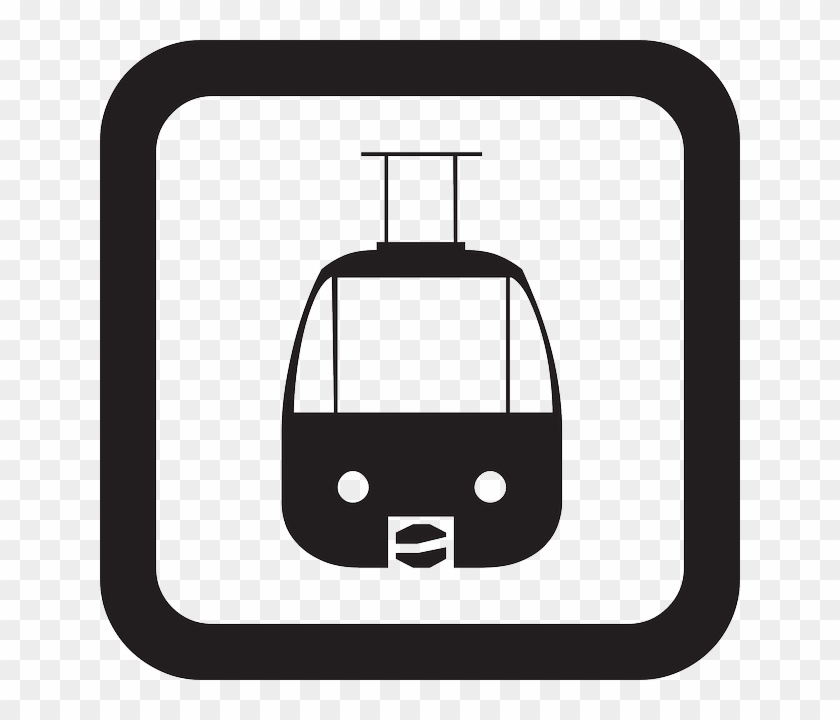 Public Sign, Symbol, Ride, Transportation, Tram, Public - Tram Logo #1010825