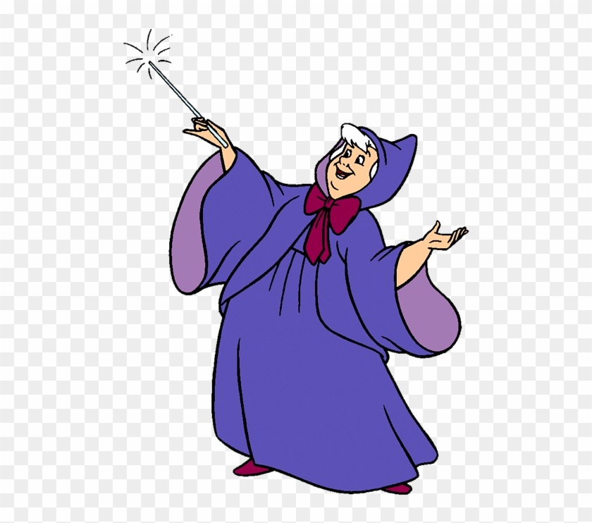 Fairy Godmother Clip Art Image - Cinderella Fairy Godmother #1010864.