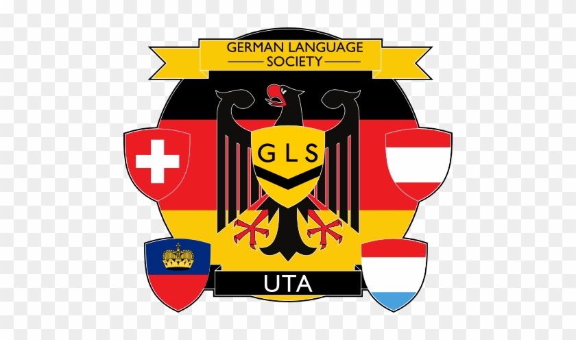 German Language Society Banner - Coat Of Arms Of Germany #1010956
