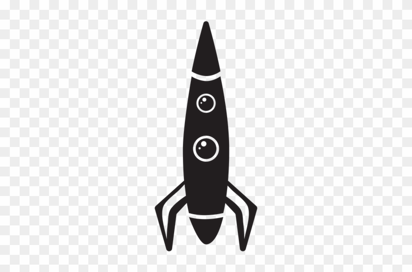 Space Rocket Flat Icon Transparent Png - Outer Space #1010983