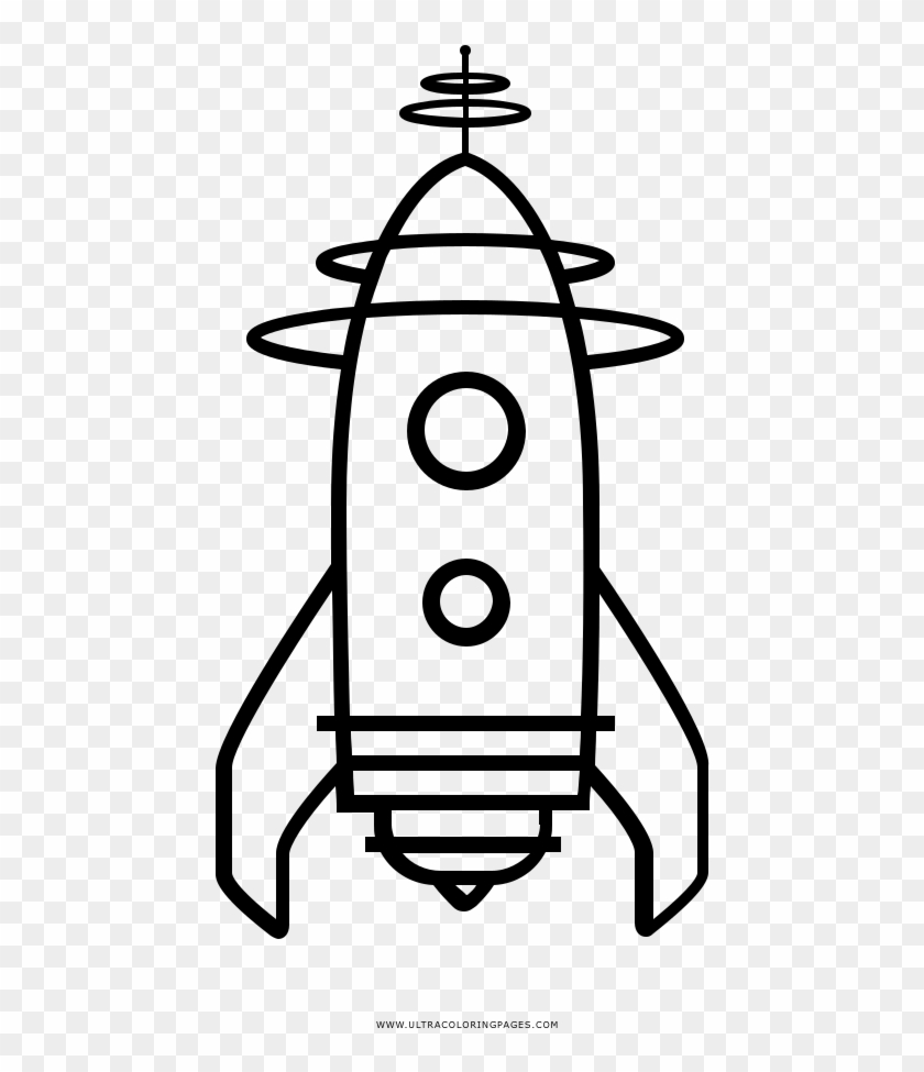 Rocket Coloring Page - Desenhos De Foguetes Para Colorir #1010996