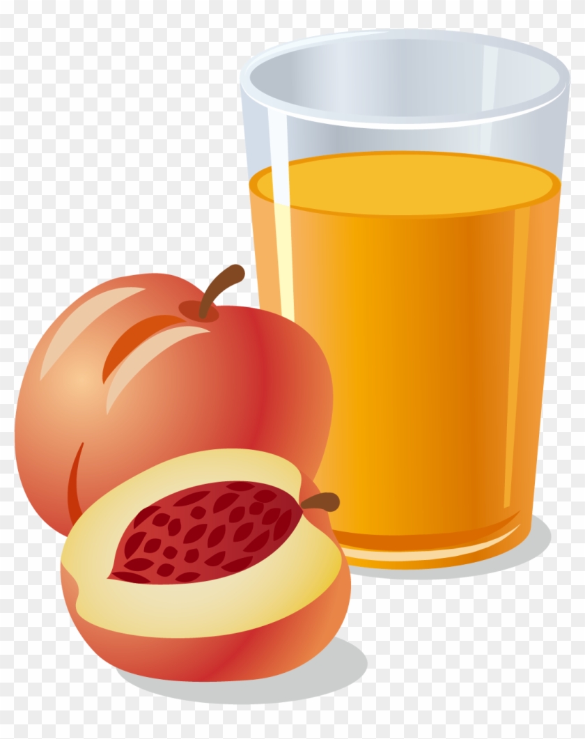 Orange Juice Apple Juice Pomegranate Juice - Vector Graphics #1011007