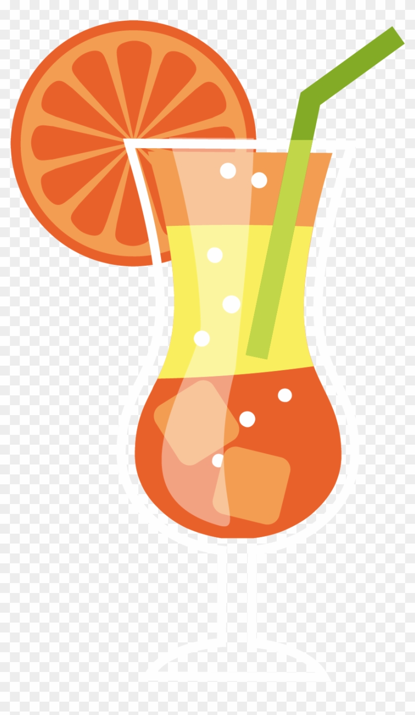 Soft Drink Orange Juice Orange Drink - Cold Juice Vector Png #1011014