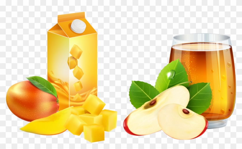 Orange Juice Apple Juice Mango - Juice Apple Png #1011020