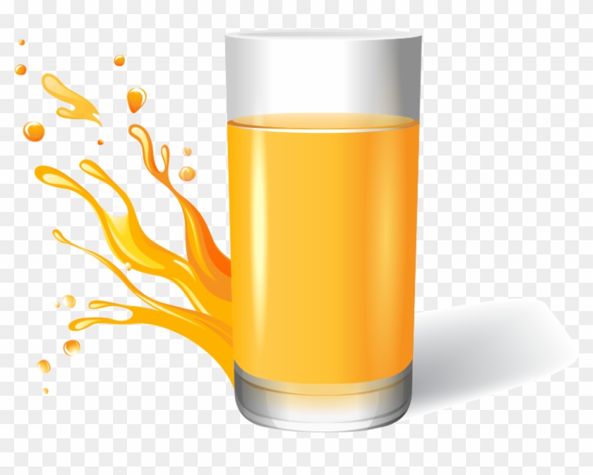 Juice Poster Creativity - Fruit Juice Vector Png #1011023