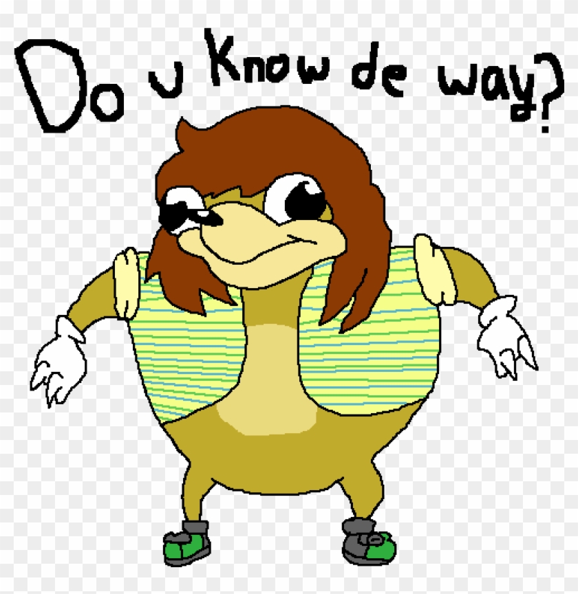 Do You Know De Way - Cartoon #1011034