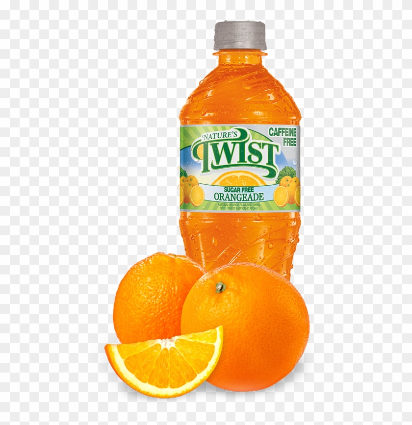 Nature's Twist Orangeade Sugar Free View Nutrition - Natures Twist Lemonade, Sugar Free, Caffeine Free - #1011201