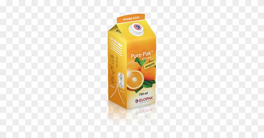 Pure-pak Sense Aseptic Medium Juice - Juicebox #1011225