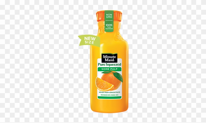 Pure Squeezed Some Pulp Orange Juice - Minute Maid Orange Juice #1011234