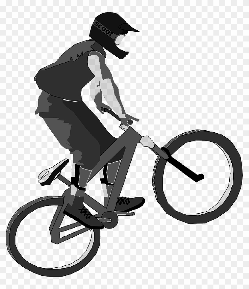 Mountain, Sport, Cartoon, Bike, Risk, Biker, Jump - Bike Design Shirt, Pink #1011244