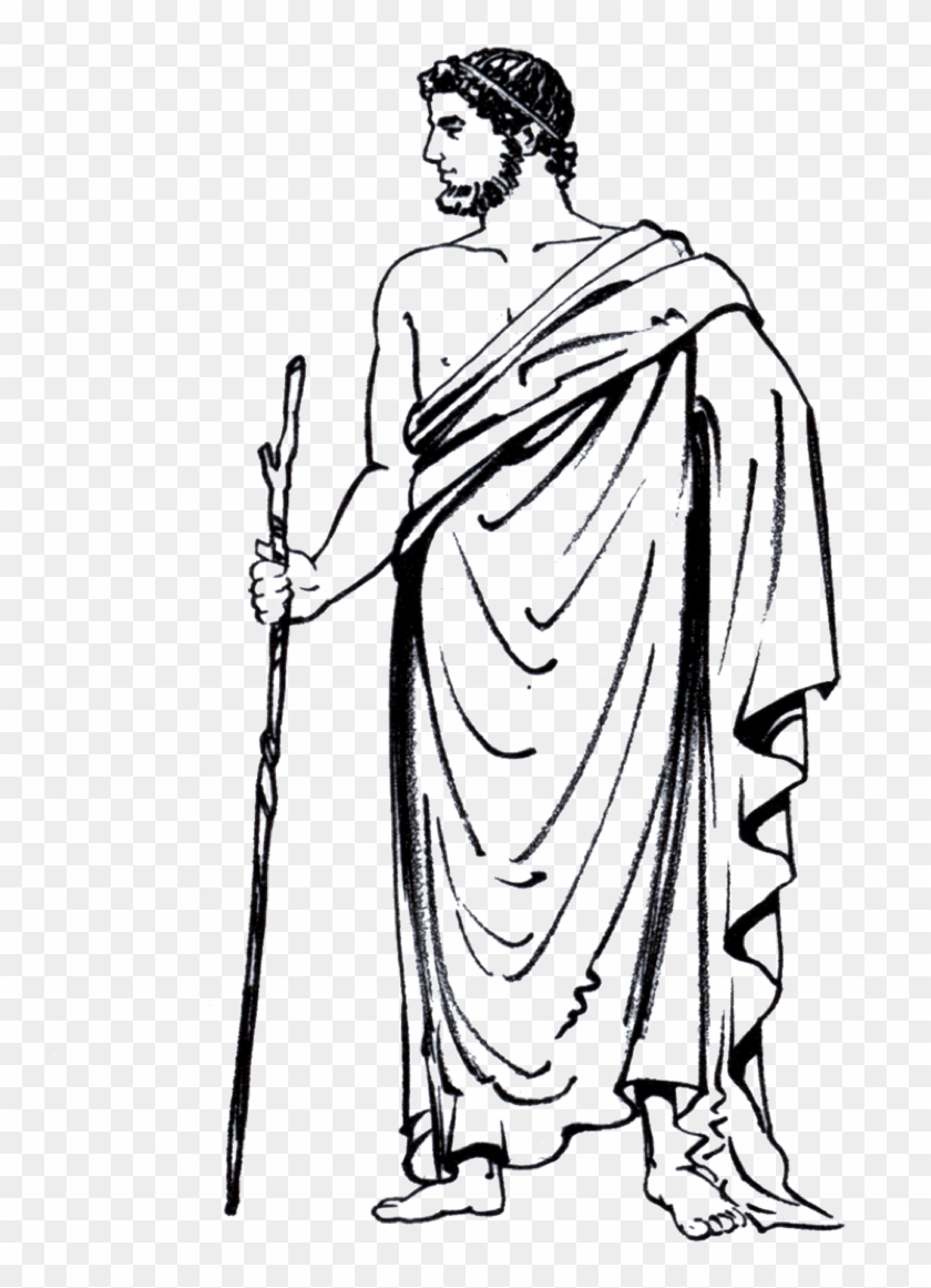 Greek Clipart Rhea - Chiton Clothing Ancient Greece #1011278