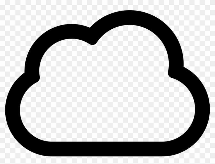 Cloud Outline Comments - Scalable Vector Graphics #1011279