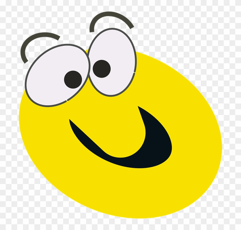 Yellow, Eyes Free Illustrations On - Animated Smiley Face Clip Art #1011349