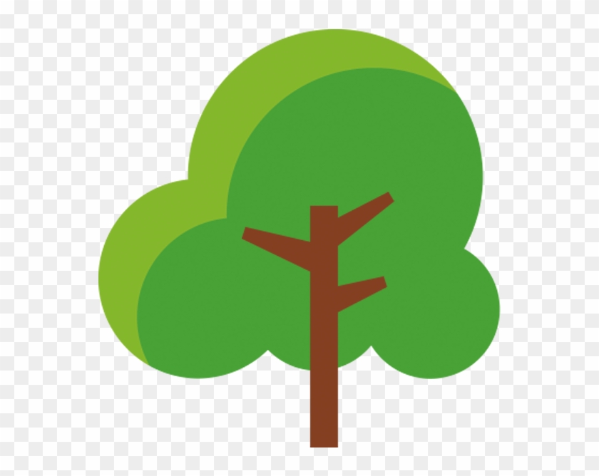 Cartoon Lush Trees - Simple Cartoon Trees Png #1011458