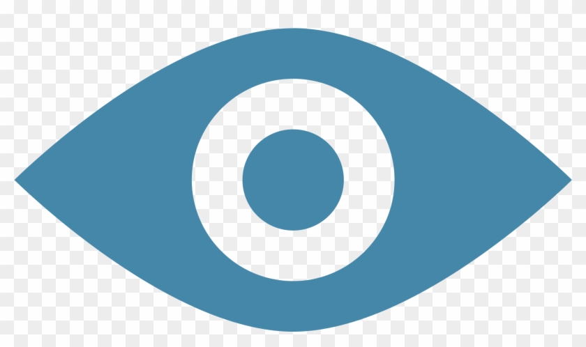 File - Wikifont Unie010 - Eye - Blue - Svg - Market Share #1011482