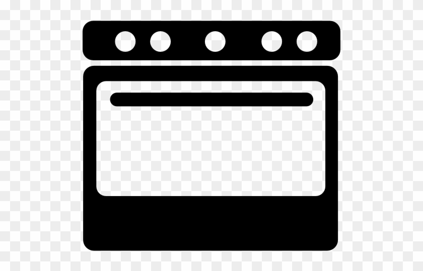 Oven Kitchen Tool For Cooking Foods Free Icon - Oven Icon White Png #1011564