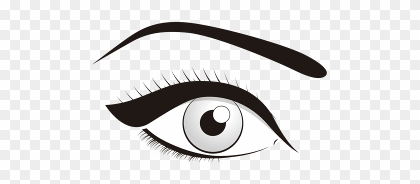 Eye Make Up - Olho Com Maquiagem Png #1011620
