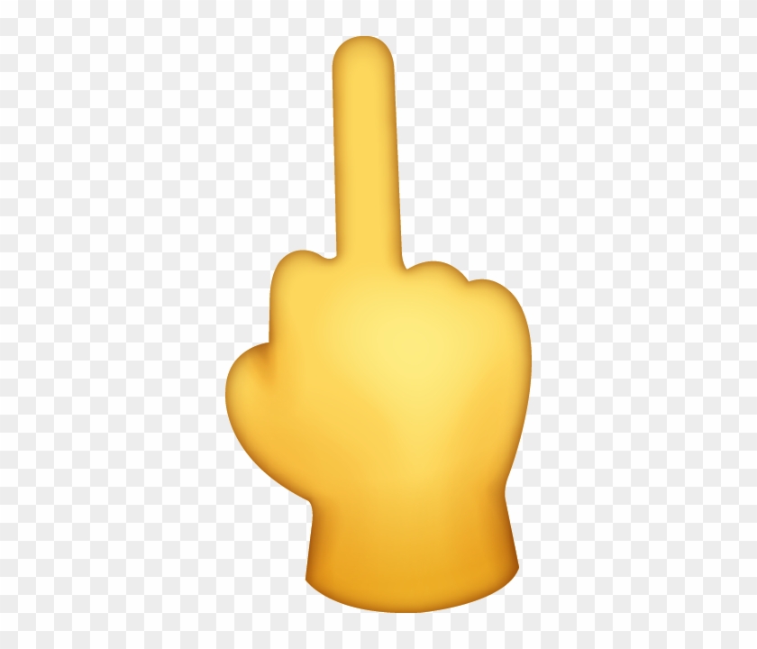 Download Ai File - Giant Middle Finger Emoji #1011715