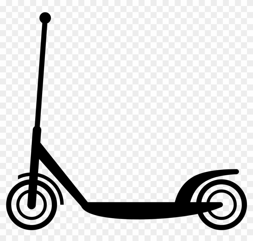 Clipart - Scooter Vector #1011749