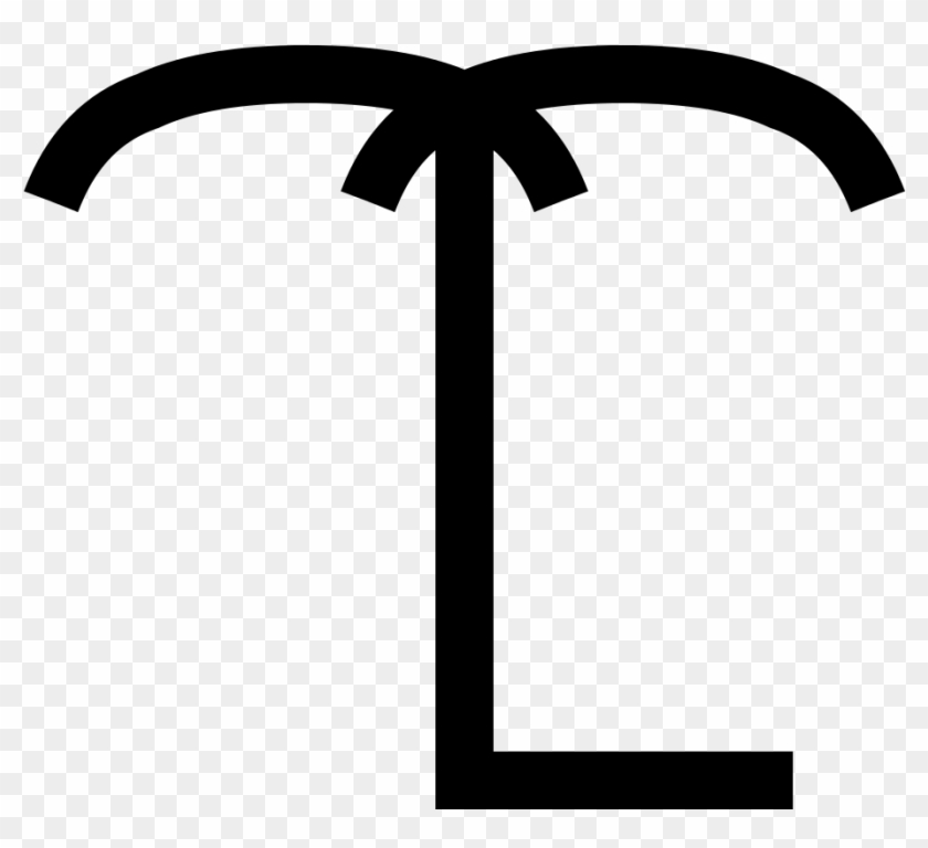 Japanese Map Symbol - Symbol For The Woods #1011766