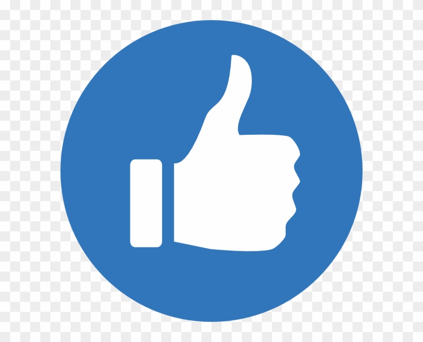 Blue Thumbs Up Clipart - Thumbs Up Blue Png #1011862