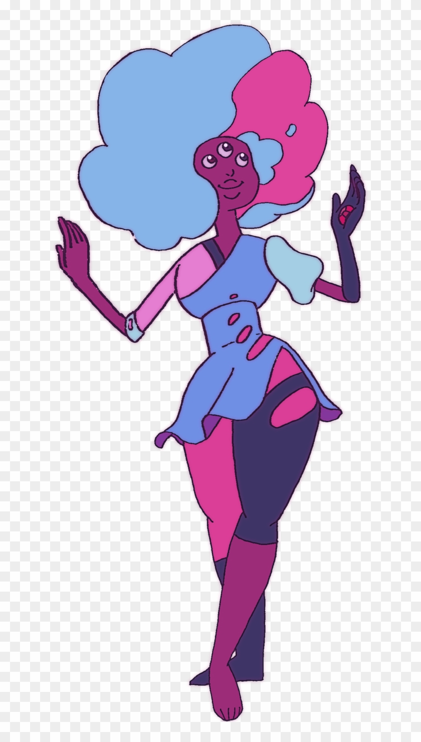 Cotton Candy Garnet By Mommacabbit Cotton Candy Garnet - Cartoon #1011907