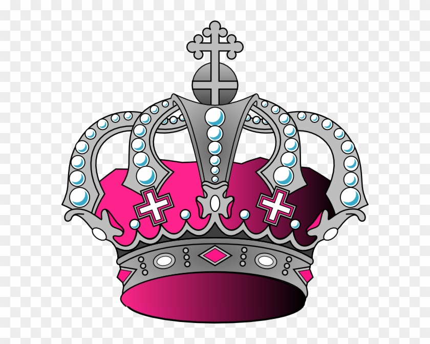 Silver And Pink Crown #1011953